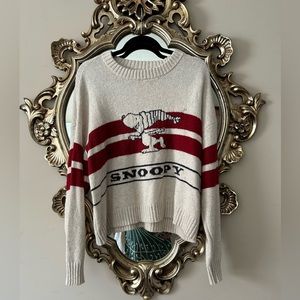 American Eagle Snoopy Sweater